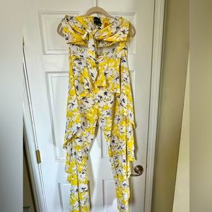 Two piece yellow set